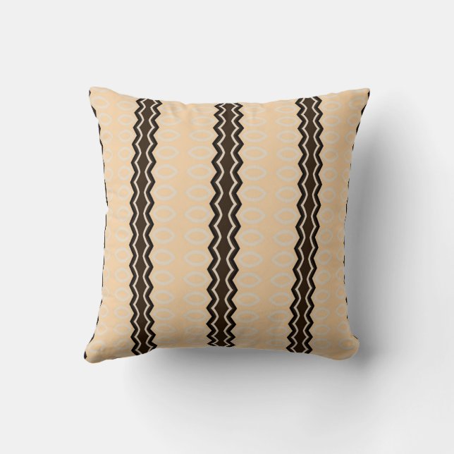 Ivory Savannah Throw Pillow (Back)