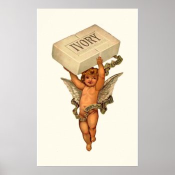Ivory Soap Angel Wall Art by Vintage_Obsession at Zazzle