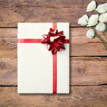 Ivory Solid Color | Classic | Elegant Wrapping Paper<br><div class="desc">Ivory Solid Color | Classic | Elegant | Trendy | Stylish | Gift</div>