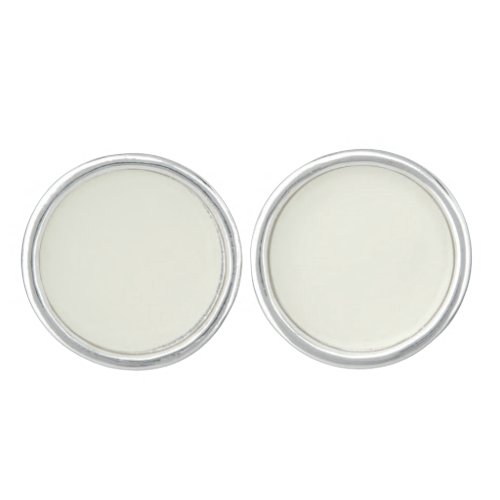 Ivory Solid Color Cufflinks