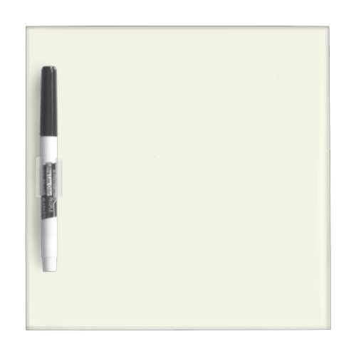Ivory Solid Color Dry Erase Board