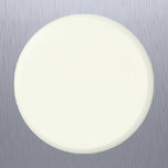 Ivory Solid Color Magnet<br><div class="desc">Ivory Solid Color. This soft,  off-white hue radiates elegance and sophistication,  making it perfect for any occasion that calls for a touch of refined beauty. Its subtle warmth and creamy undertones create a versatile shade suitable for all occasions.</div>