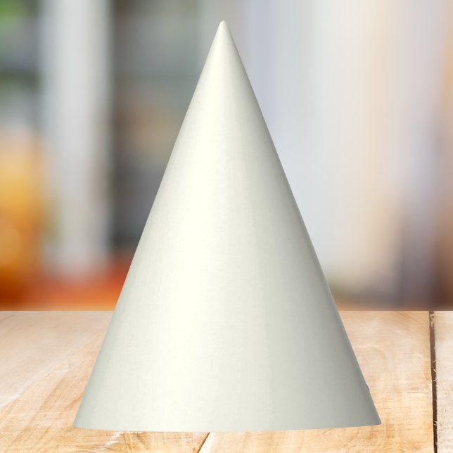 Ivory Solid Color Party Hat (Creator Uploaded)
