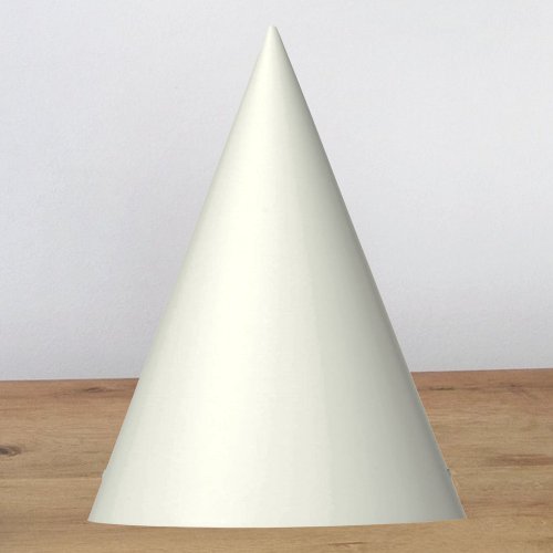 Ivory Solid Color Party Hat