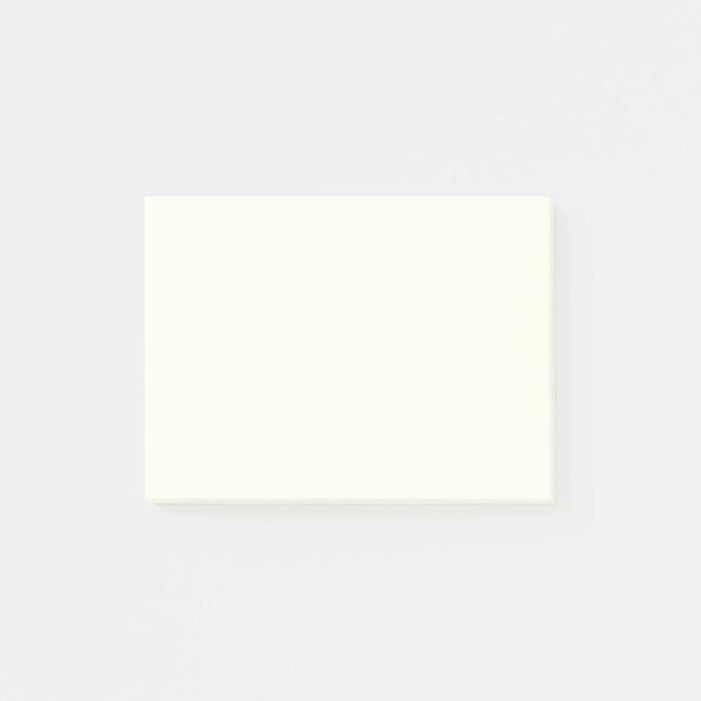 Ivory Solid Color Post-it Notes (Front)