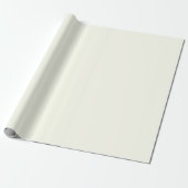 Ivory Solid Color Wrapping Paper (Unrolled)