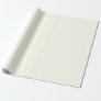 Ivory Solid Color Wrapping Paper