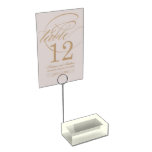Ivory Table Card Holder – Simple &amp; Stylish