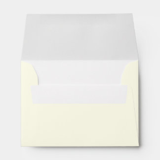Ivory White A6 Envelope