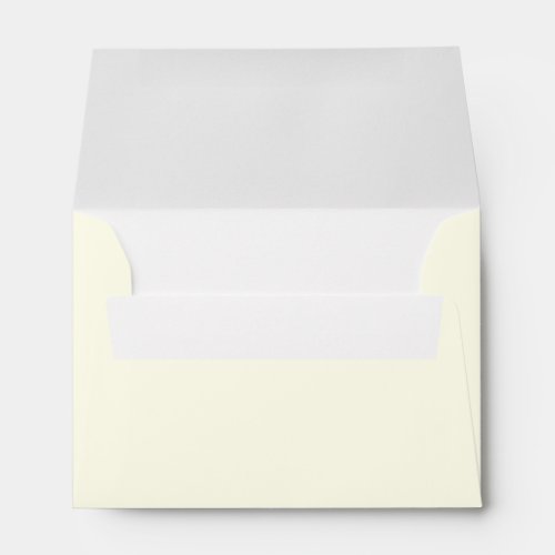 Ivory White A6 Envelope