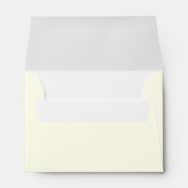 Ivory White A6 Envelope (Back (Bottom))