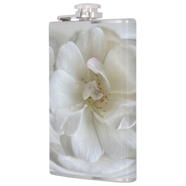 Ivory white flask (Left)