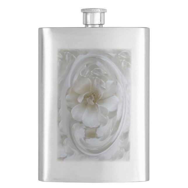 Ivory white flask (Front)