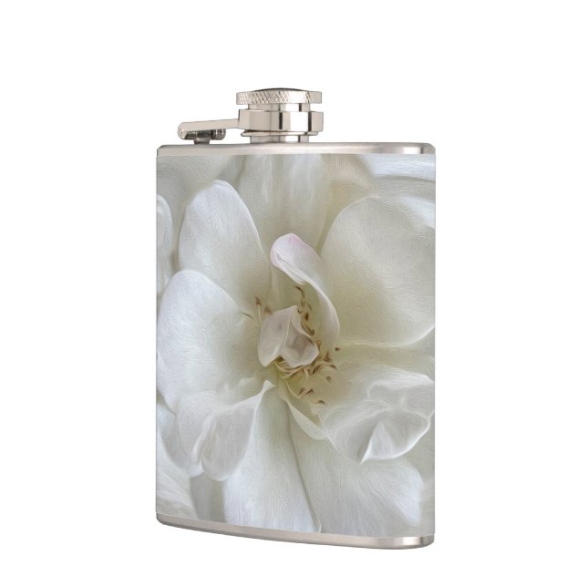 Ivory white flask (Left)
