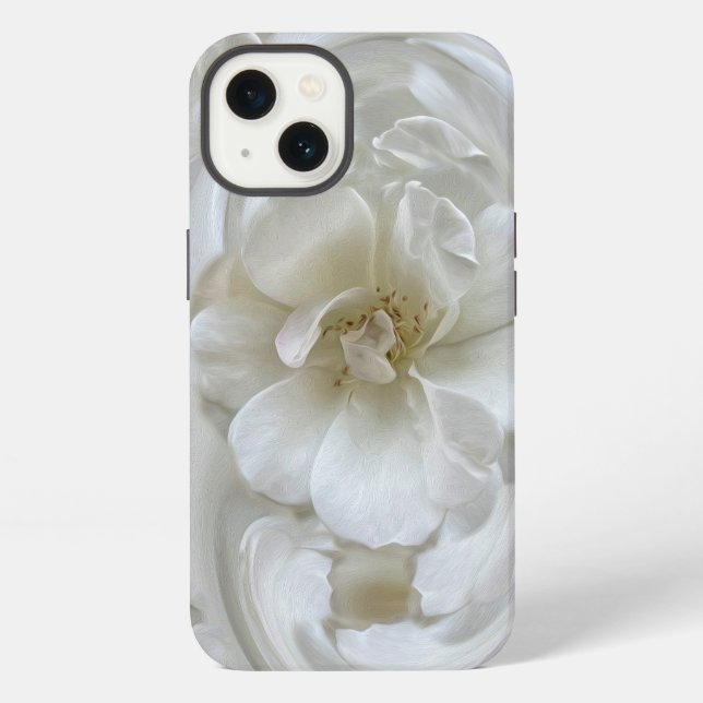 Ivory white iphone case (Back)
