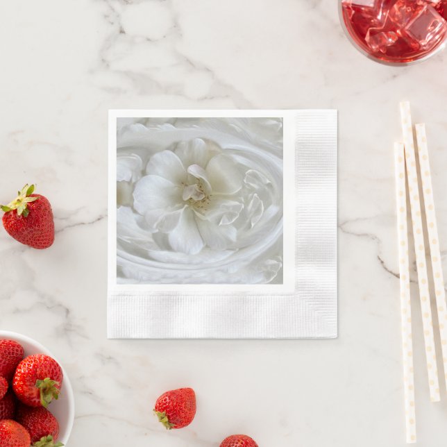 Ivory white napkins (Insitu)