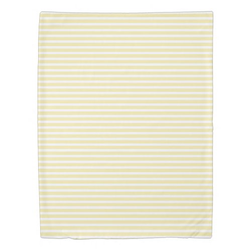 Ivory White Stripes Lines Patterns Elegant Cute  Duvet Cover