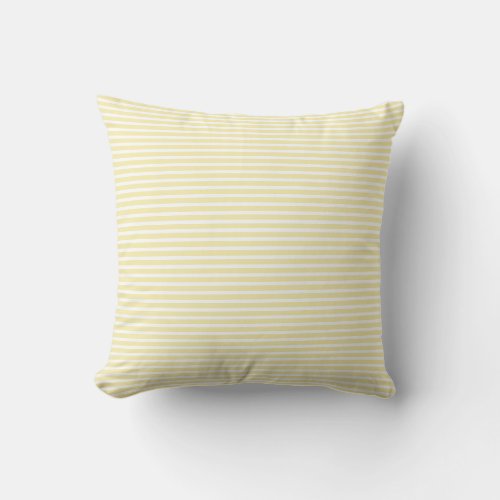 Ivory White Stripes Patterns Elegant Stylish Gift Throw Pillow