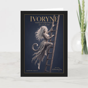 Ivoryne Leopard Cover Girl Ladder of Success Card