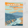 Ivvavik National Park Canada Travel Art Vintage Postcard