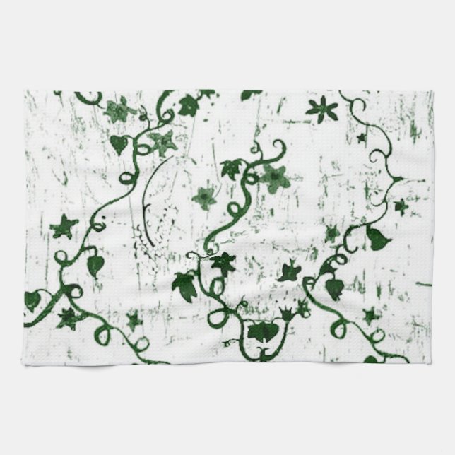 Ivy Abstract Kitchen Towel (Horizontal)