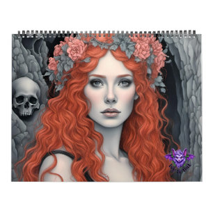 Ivy and Bat Collectible Fine Art Calendar