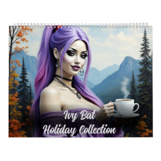 Ivy and Bat Holiday Collection Pinup Calendar