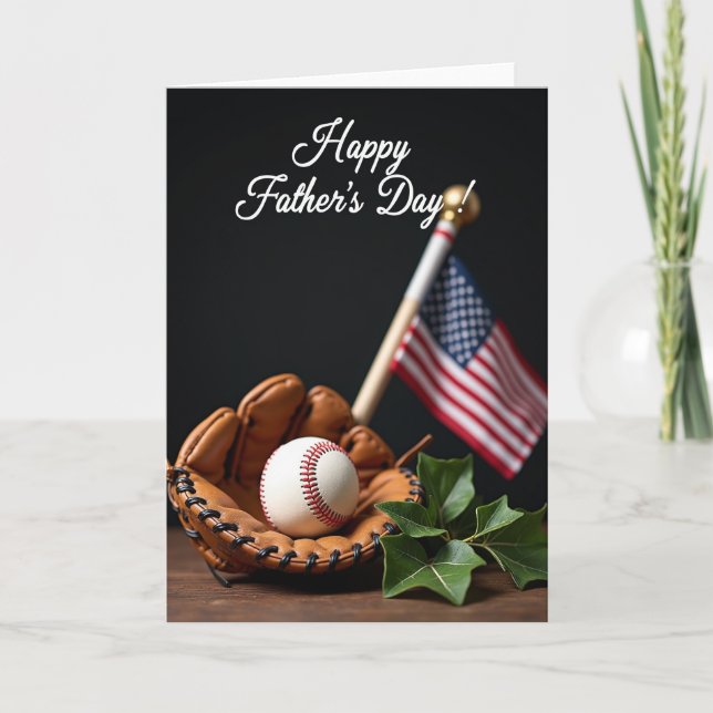 Ivy And Emblem Fathers Day Card (Front)