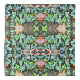 Ivy and field stone duvet cover