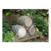 Ivy and Wine Barrels (Front Horizontal)