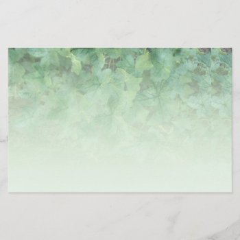 Ivy Blend Stationery by profilesincolor at Zazzle