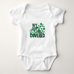Ivy Covered Baby Bodysuit at Zazzle