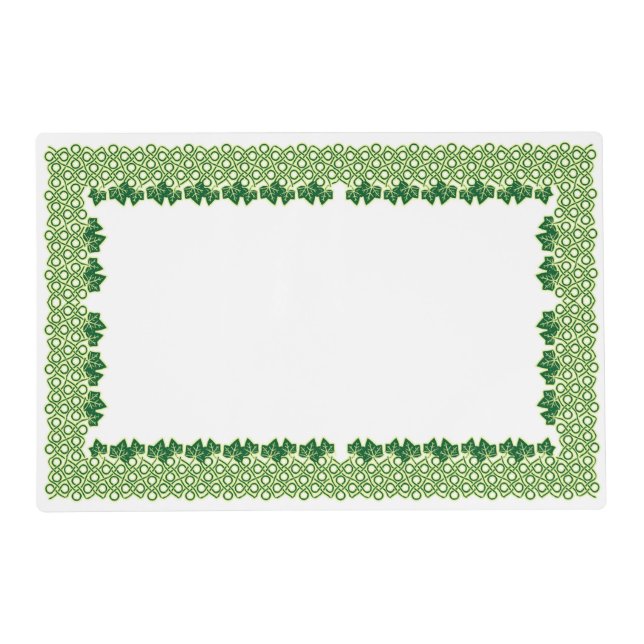 "Ivy Forever" placemat (Front)