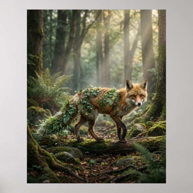 Ivy Fox Woodland Magic Poster (Front)
