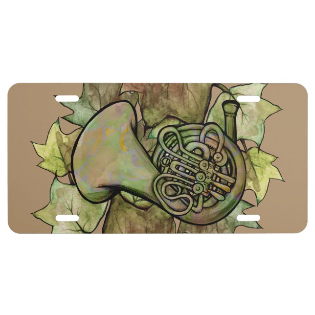 Ivy French Horn                                    License Plate (Front)