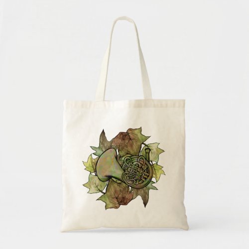 Ivy French Horn                                    Tote Bag