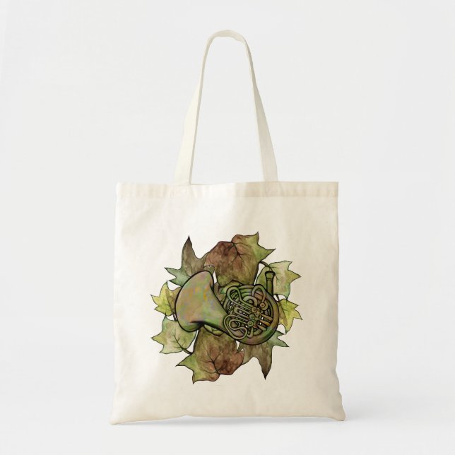 Ivy French Horn                                    Tote Bag (Front)