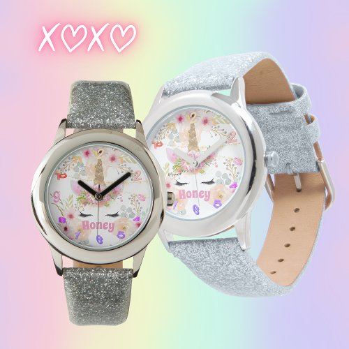 IVY _ Girls Named Unicorn Dreams Personalized Watch