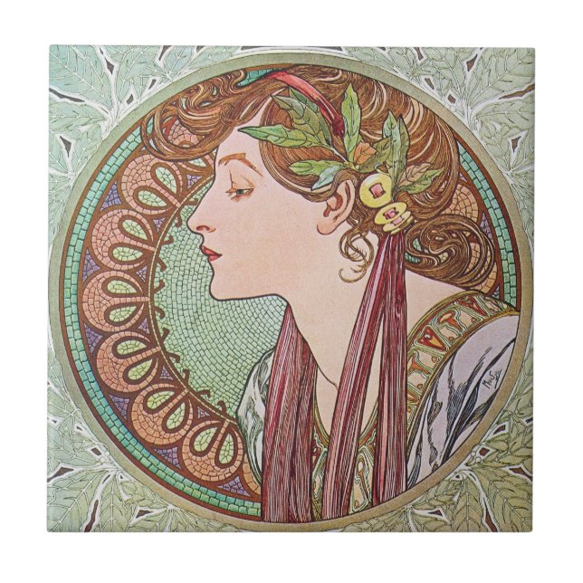 Ivy Goddess Tile (Front)