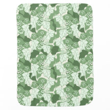 Ivy & greenery baby blanket nursery