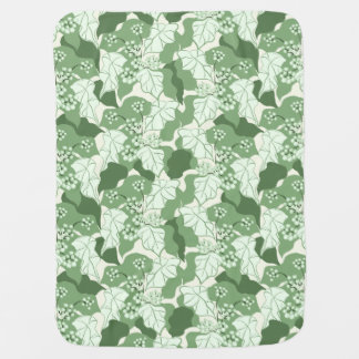Ivy & greenery baby blanket nursery