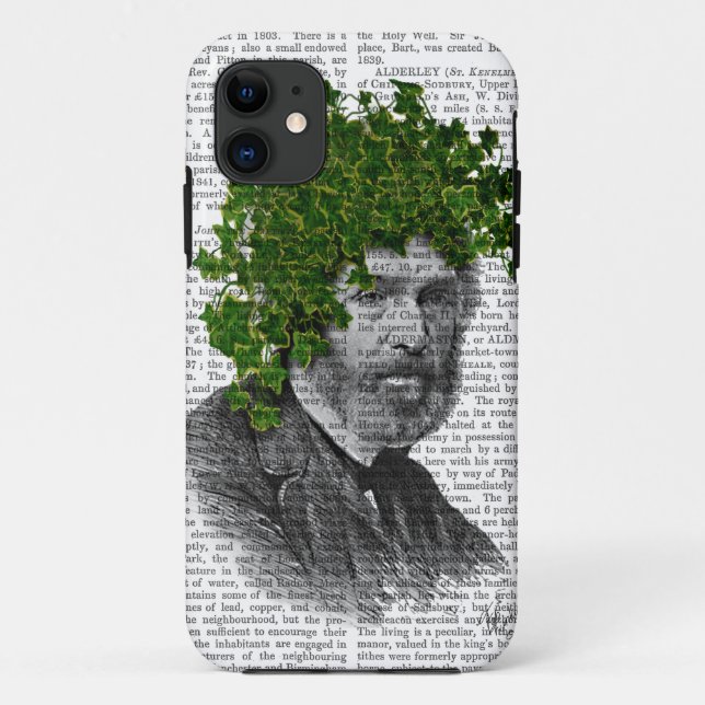Ivy Head Plant Head Case-Mate iPhone Case (Back)