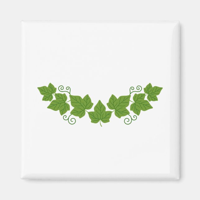 Ivy Leaf Border Magnet (Front)