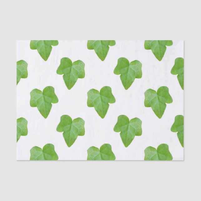 Ivy Leaf Pattern Tissue Paper (Front)