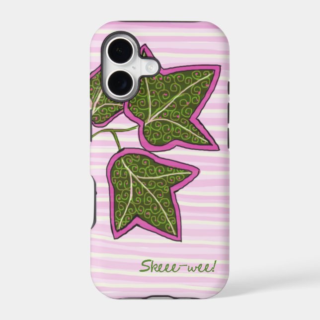 Ivy Leaf Sun Iphone Case (Back)