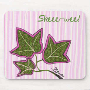 Ivy Leaf Sun Mouse Pad