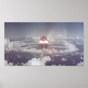 Ivy Mike - Nuclear Test 1952 - U.S. Nukes in Color Poster