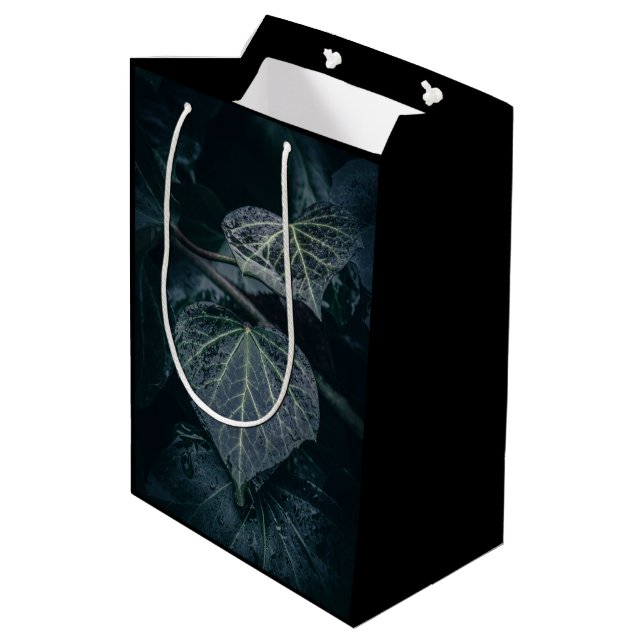 Ivy Nature Photo Medium Gift Bag (Back Angled)