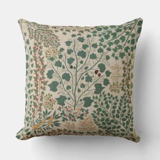 Ivy Quilt Pattern Throw Pillow