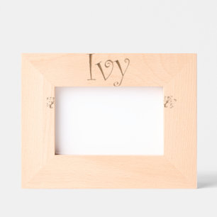 "Ivy" Standing Photo Frame – Newborn Gift